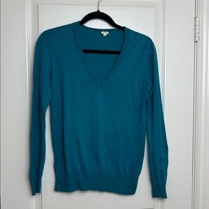 J Crew Factory Sweater Green Size Small